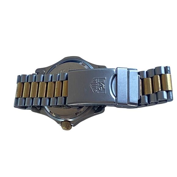 Tag Heuer 2000 Series Two-Tone Men’s Quartz Watch – 36.9mm – 7” Bracelet - Picture 12 of 14